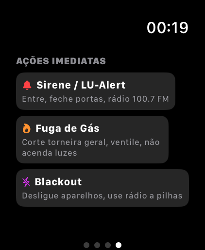 Apple Watch Actions Immédiates